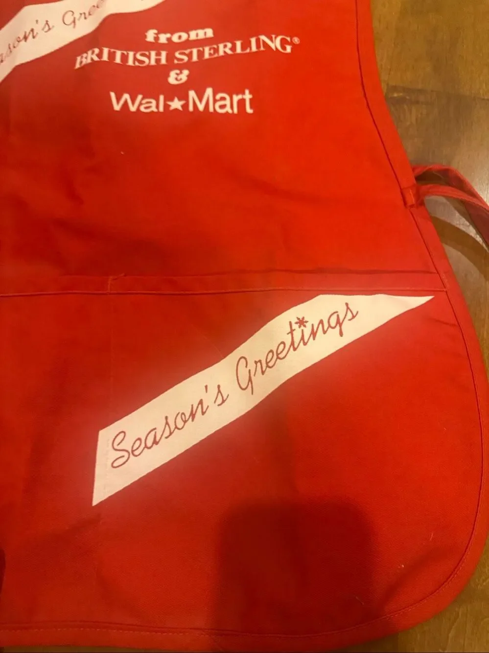 Walmart vintage red