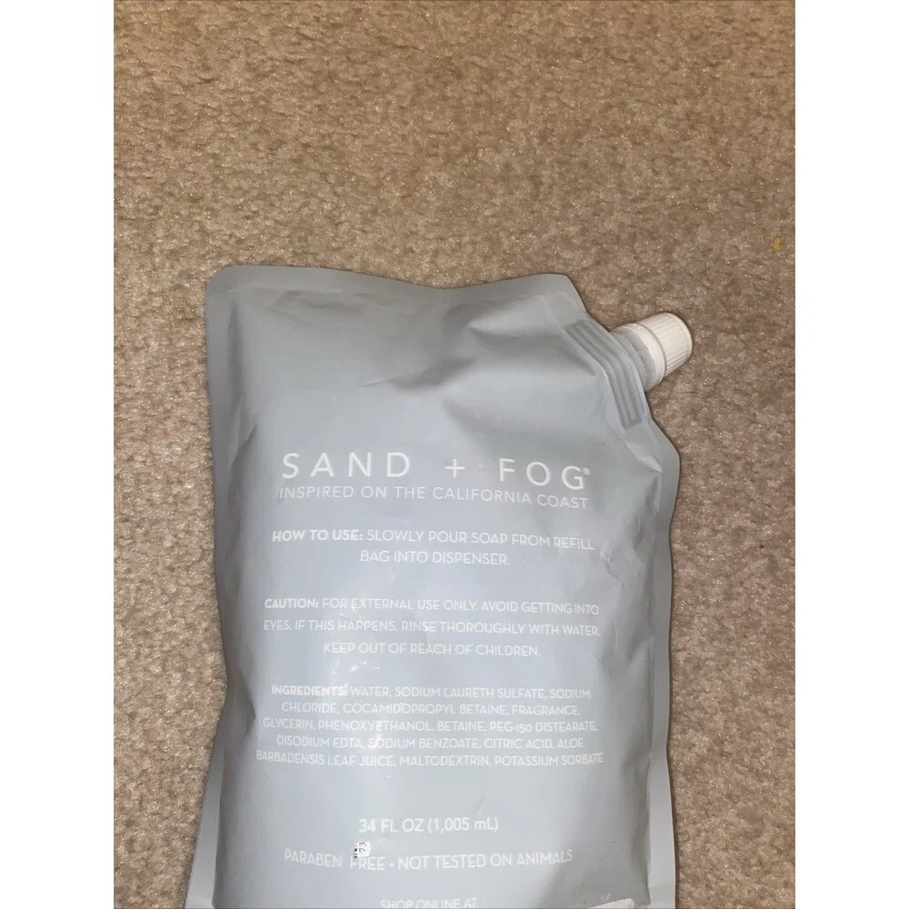 Sand + Fog ounce soap beach