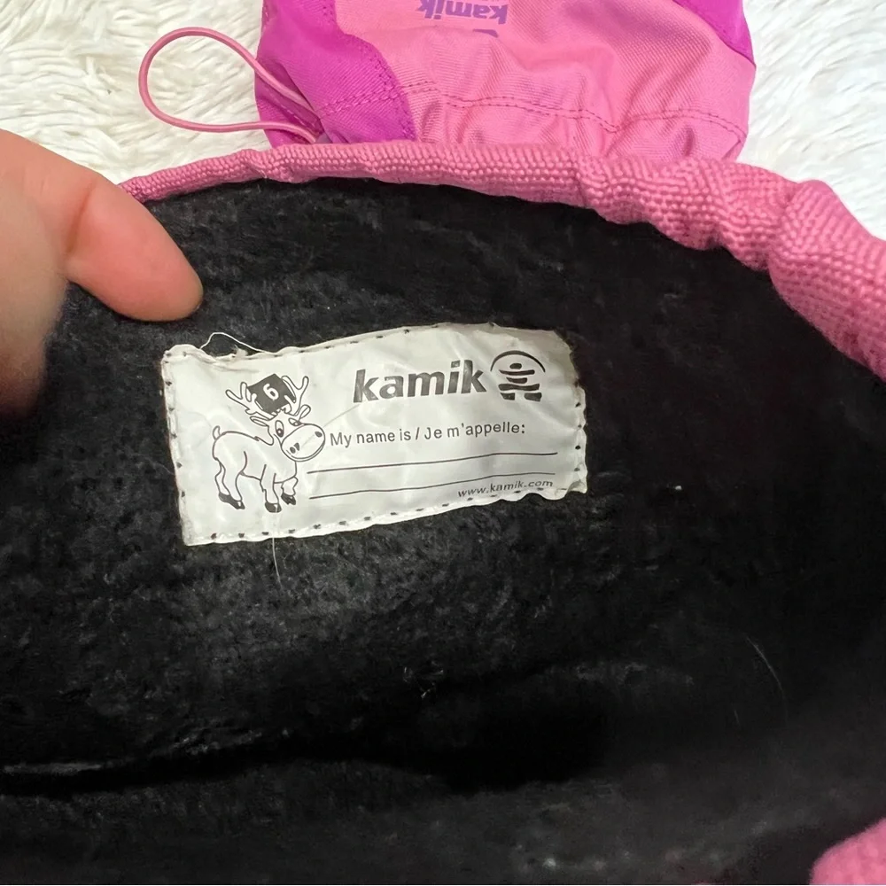 Kamik big‎ girls winterland winter boots size 6