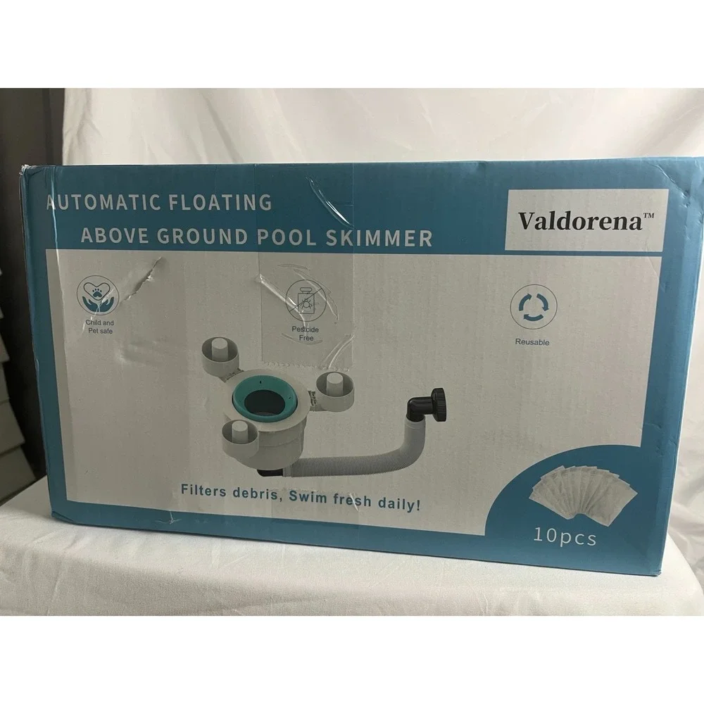 Valdorena Automatic Floating Turquoise Above Ground‎ Pool NEW