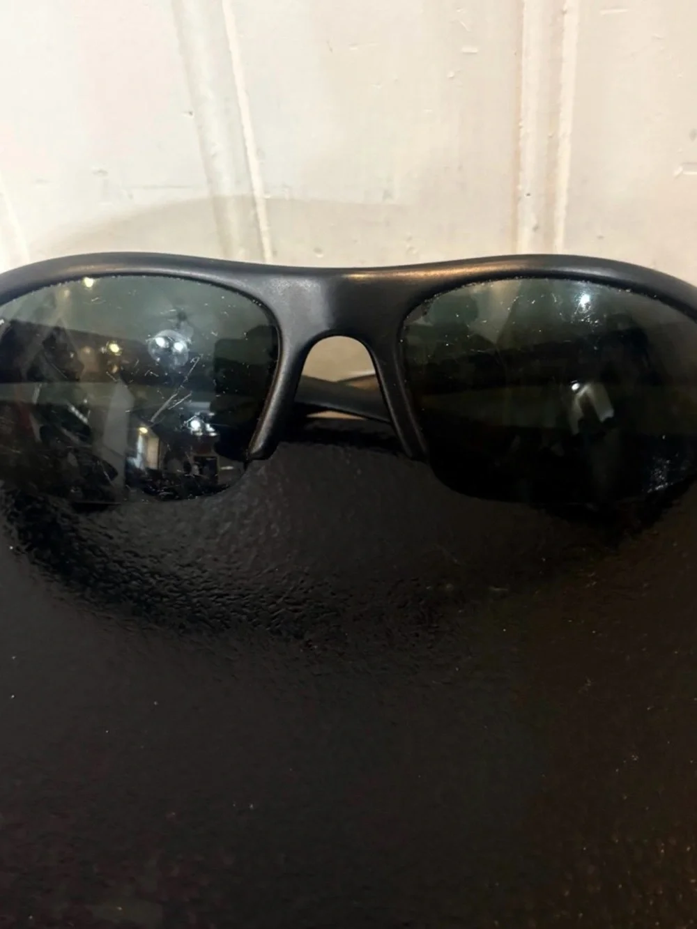 Vintage RAY BAN RB 4039 601/71 Acetate Sport Wrap Sunglasses Italy poor