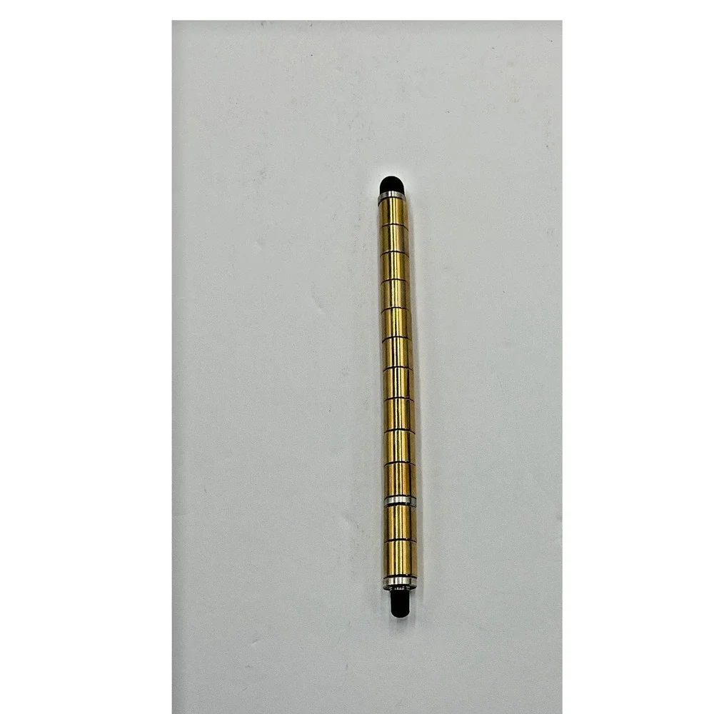 Magnetic Self-Assemble Fidget Pen Gold Black Ink‎