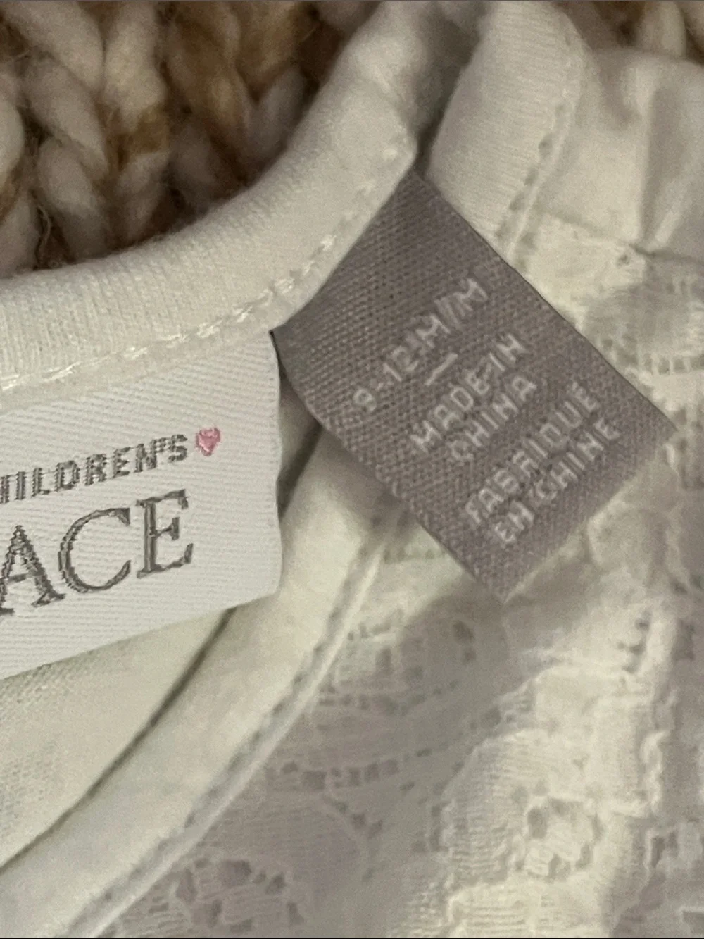 The Childrens Place sleeveless white