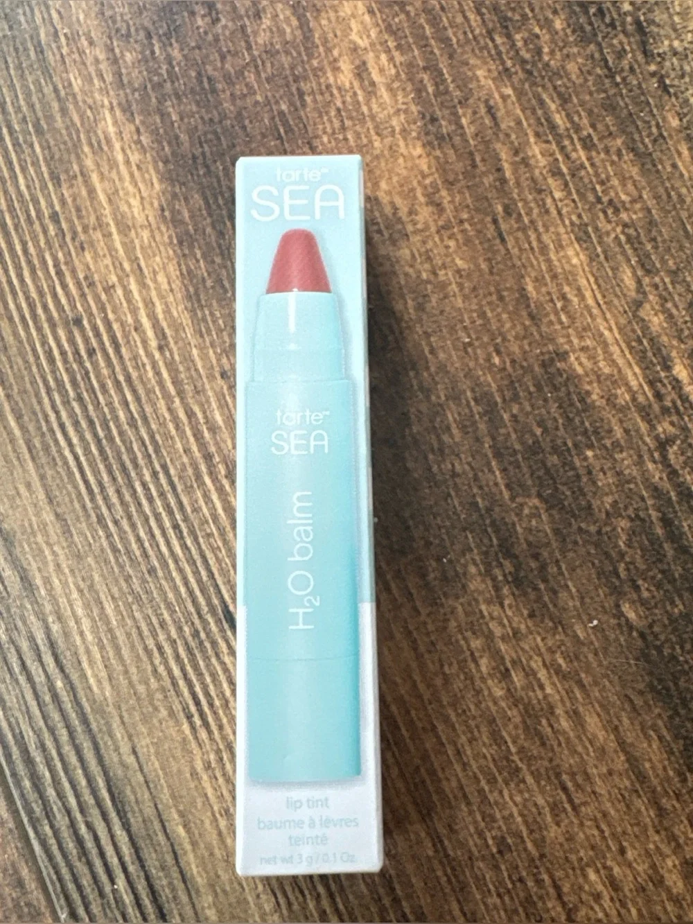New in Box Tarte Sea H2O Lip Tint Balm Color Zen