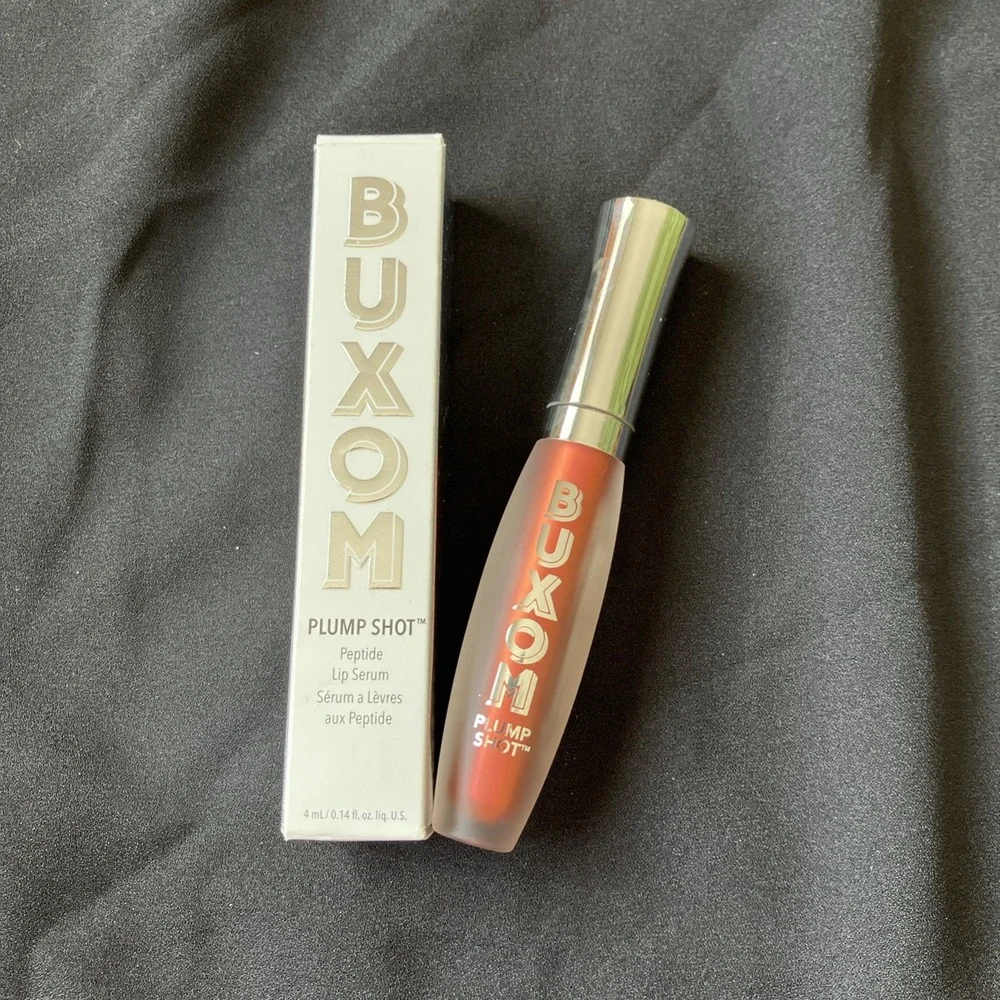 BUXOM Plump Shot Peptide  Lip Serum 0.14 oz Multichrome tint Enchanted berry‎