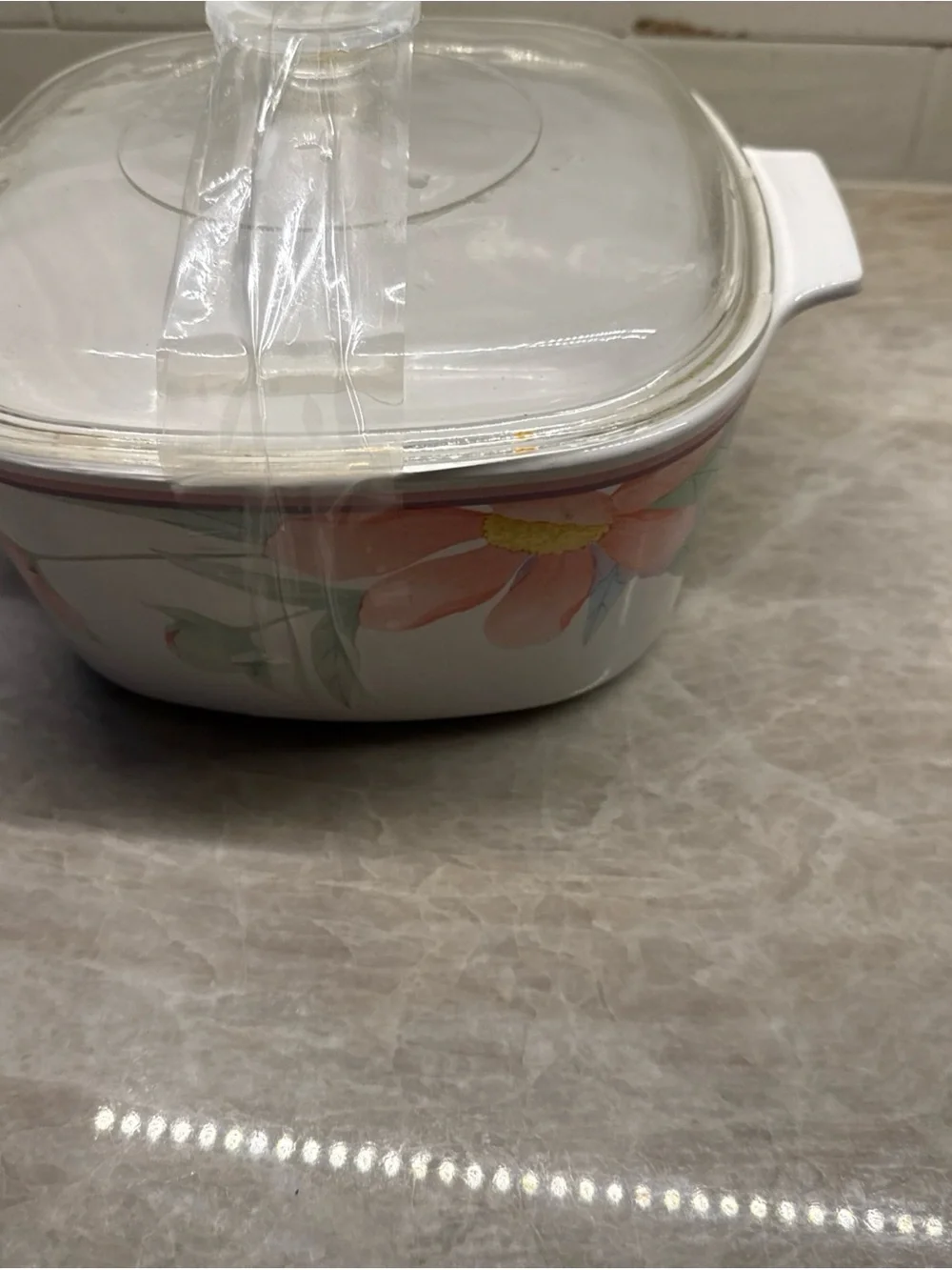 Corningware peony liter