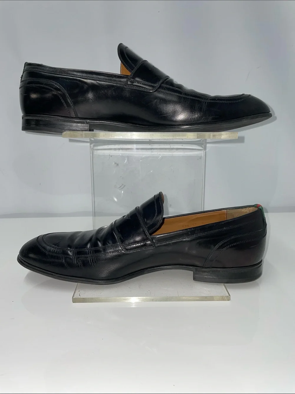 Gucci loafers leather sz