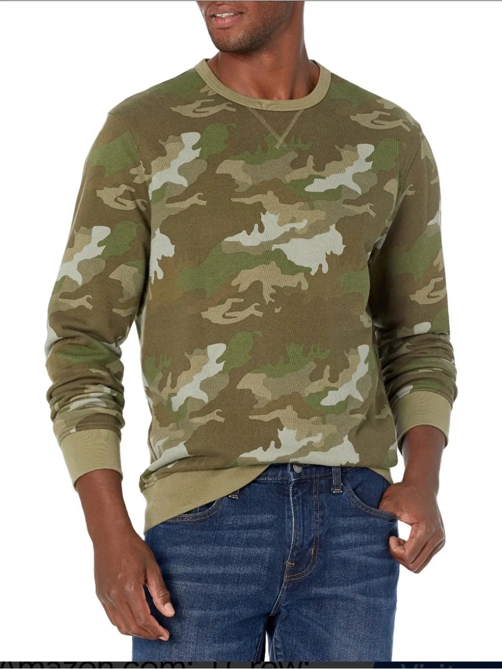 J. Crew Mercantile Camo Sweatshirt- Size Medium