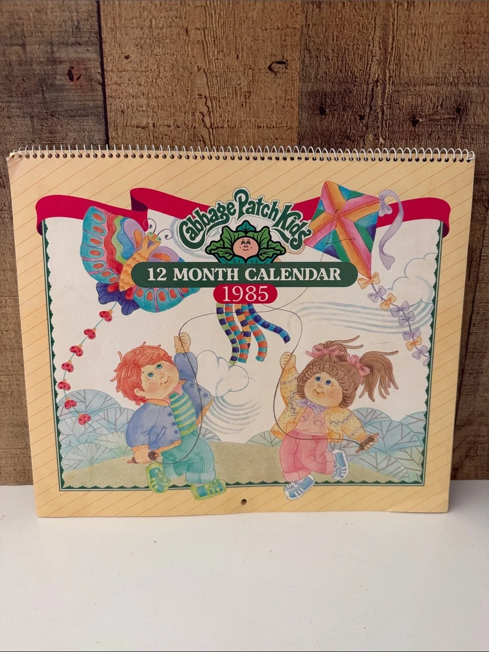 Vintage 1985 Cabbage Patch Kids 12-Month Calendar