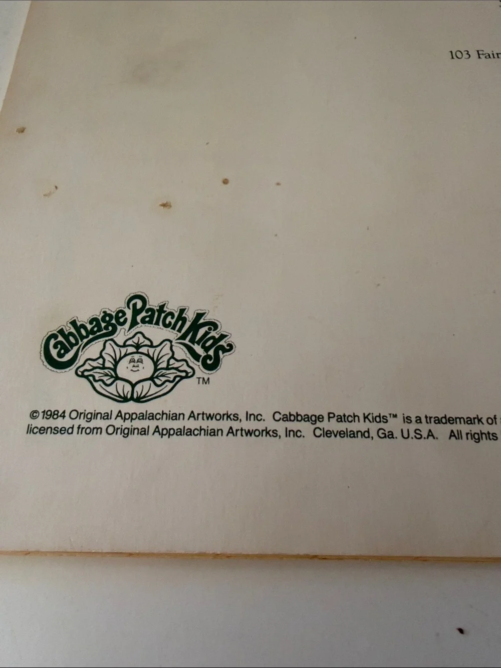 Cabbage Patch Kids great vintage