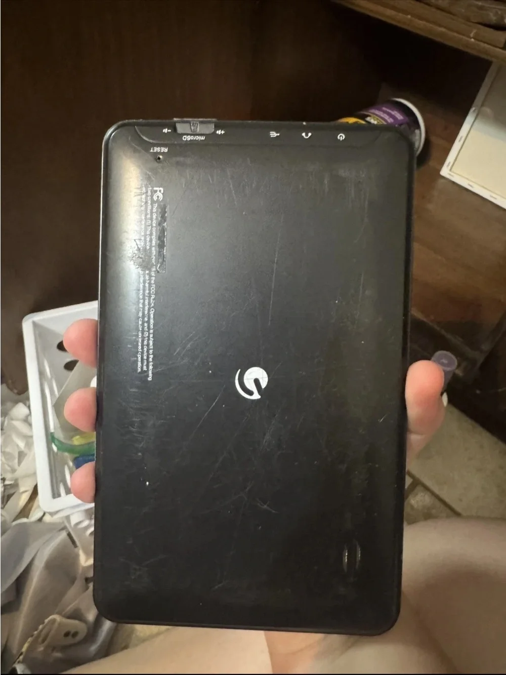 N/A black tablet