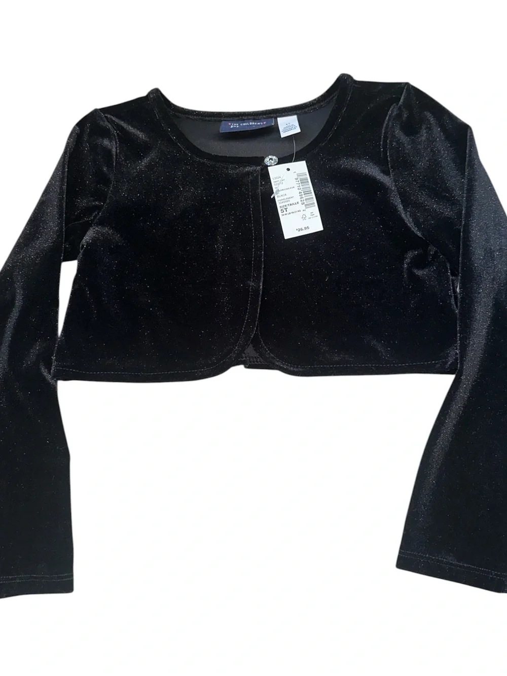 The Childrens Place black velvet