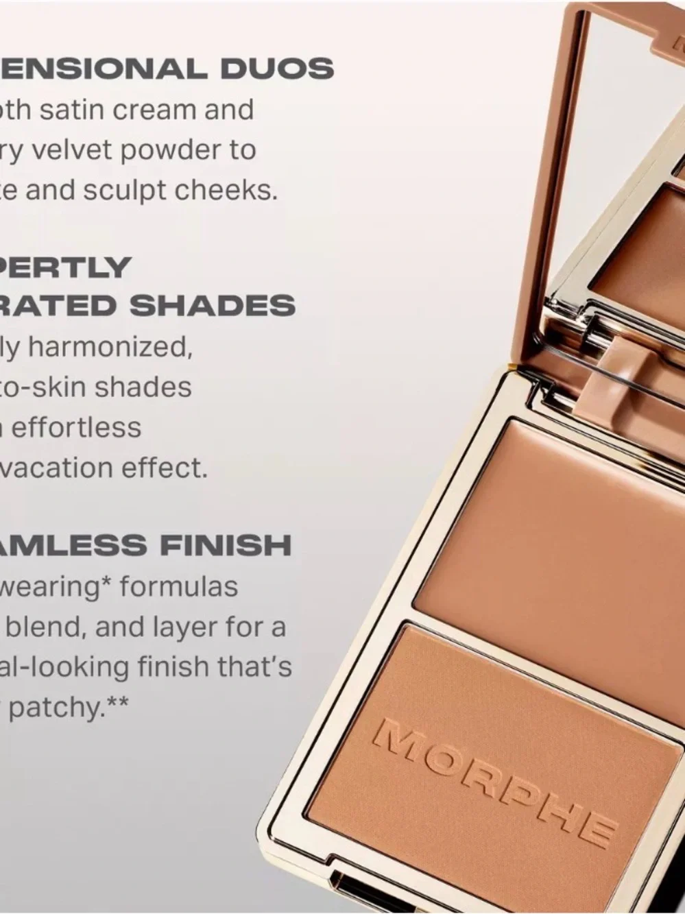 Morphe dual cream