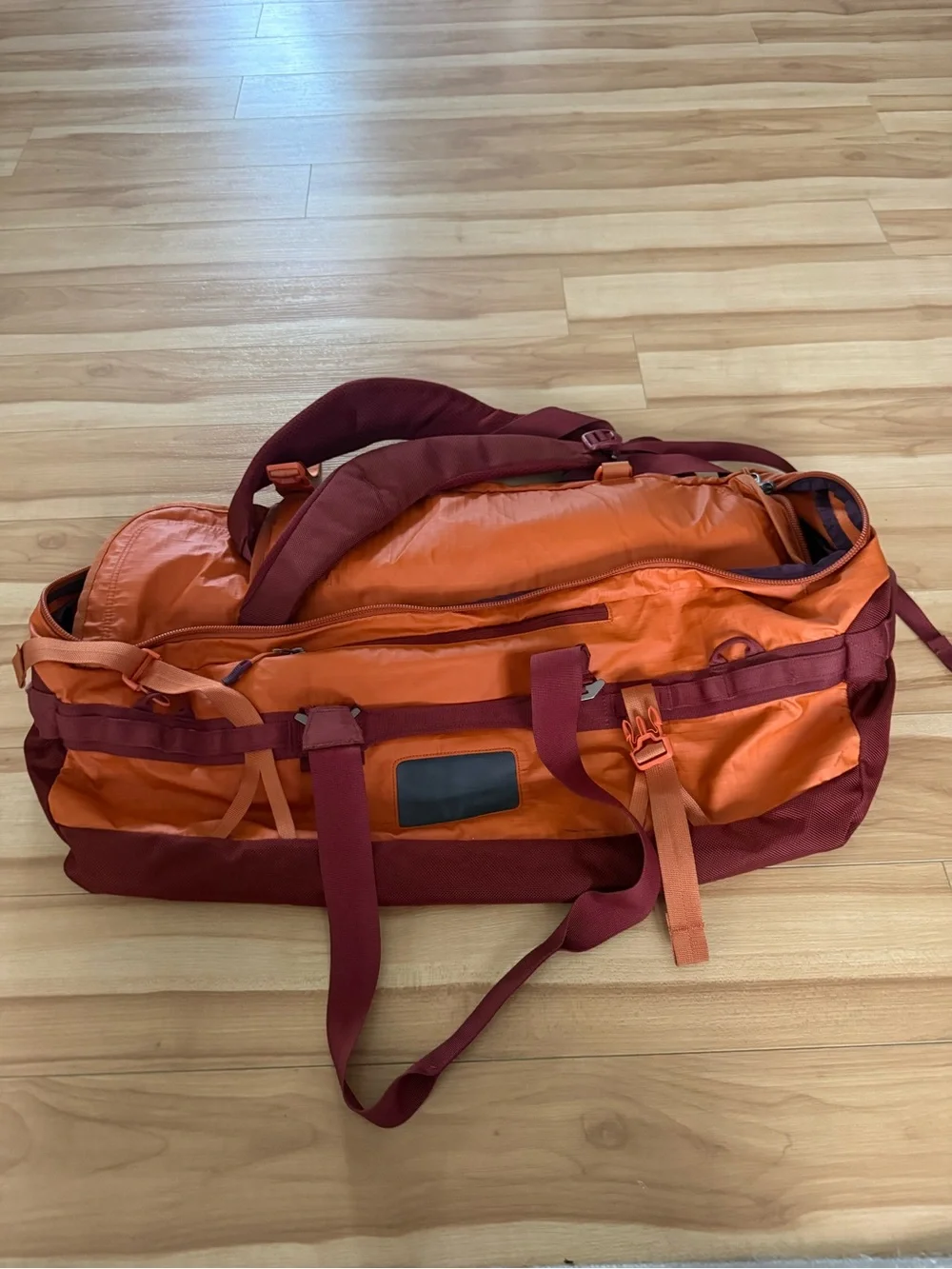 Men's Orange Travel Duffel Bag by REI 60L