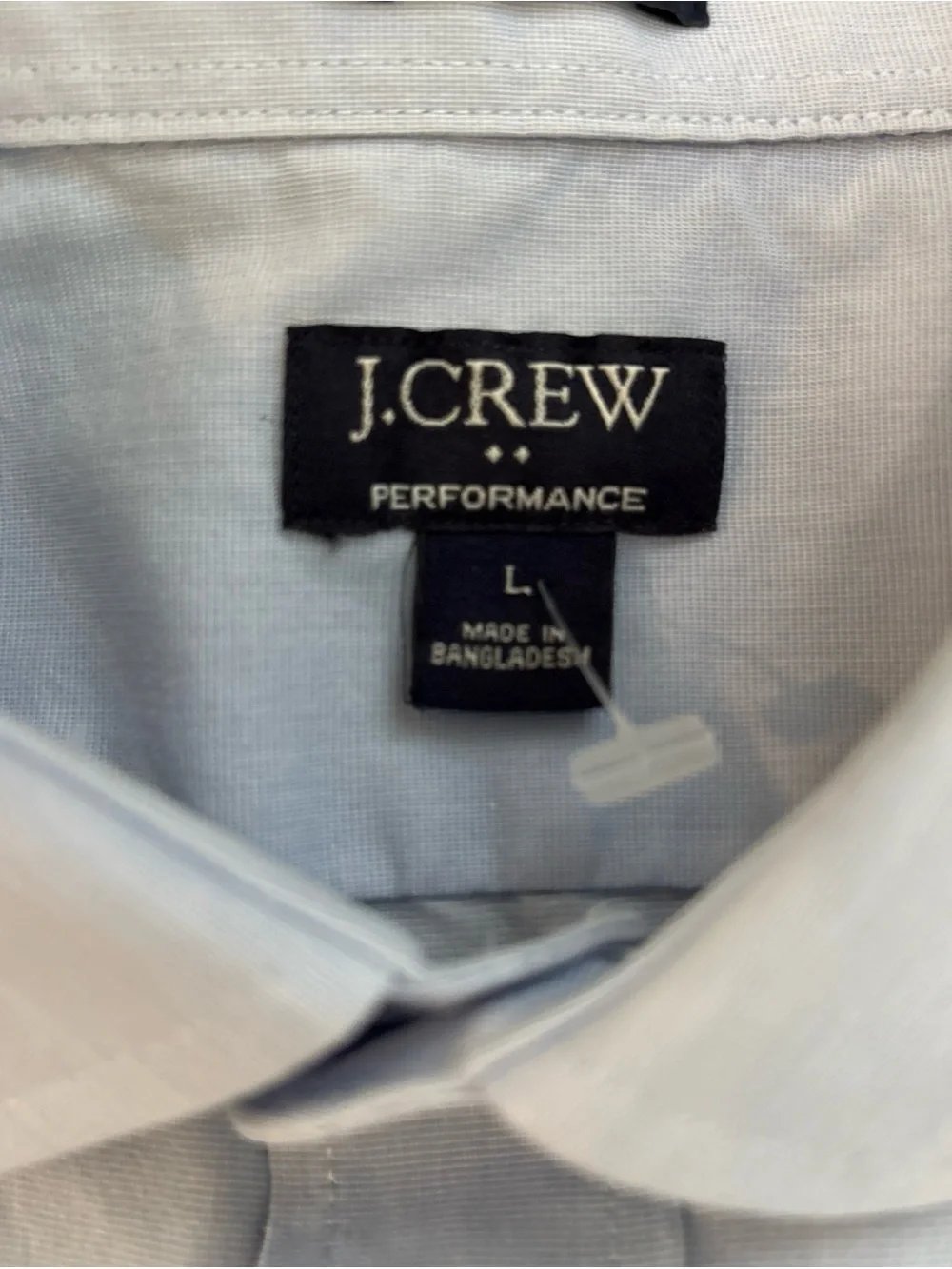 J. Crew easy collar fit