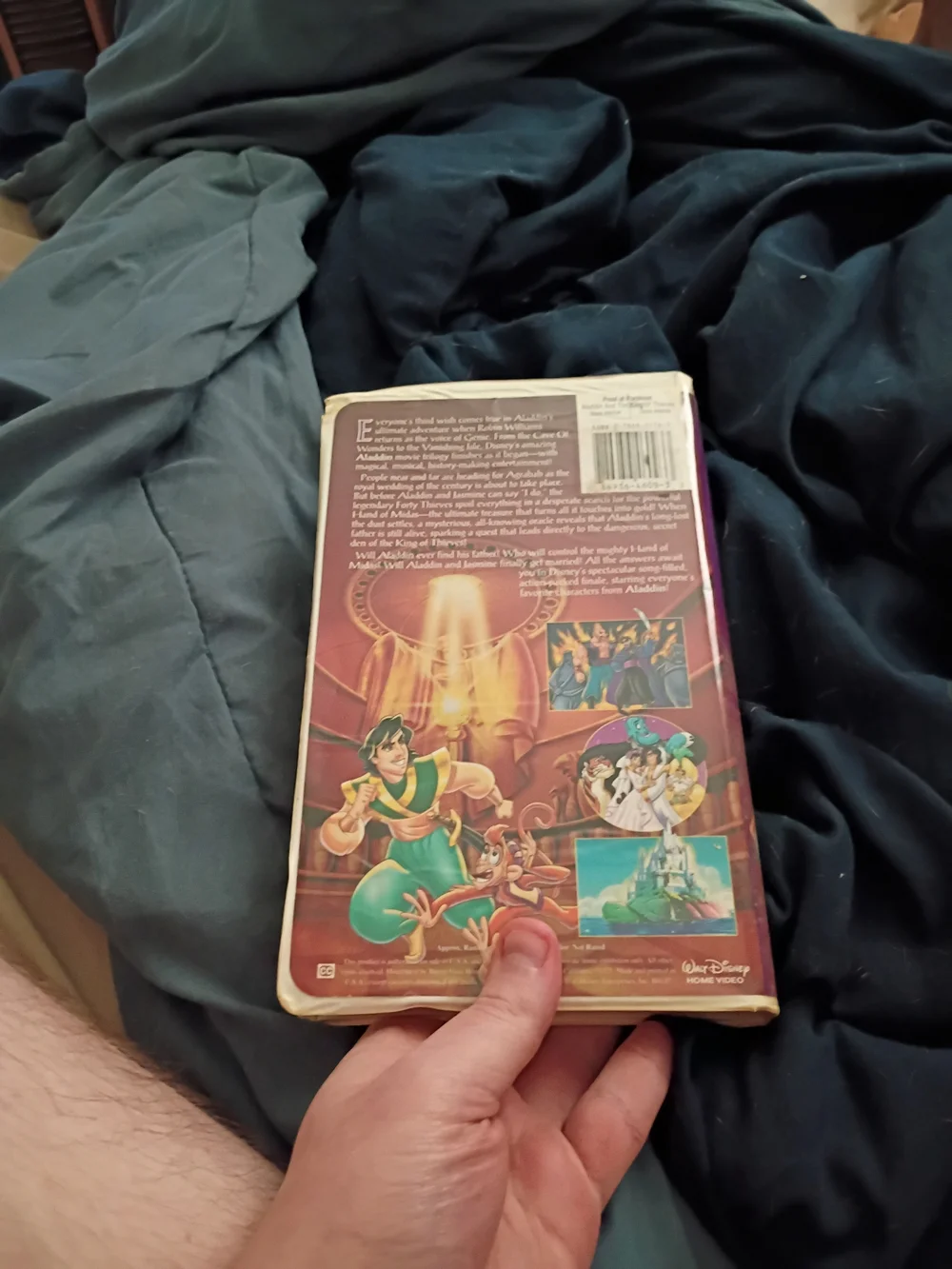 Disney aladdin vhs