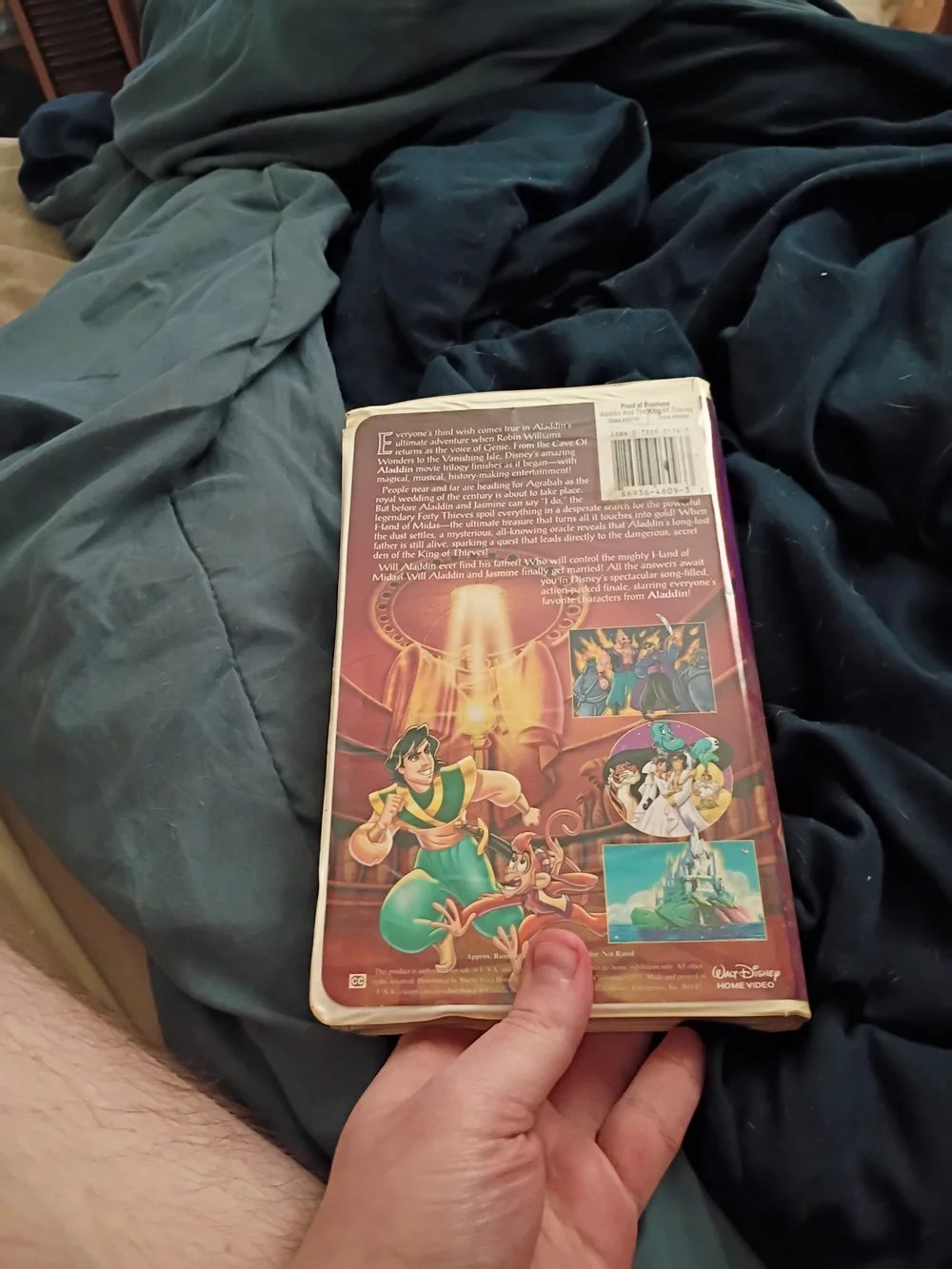 Disney aladdin vhs