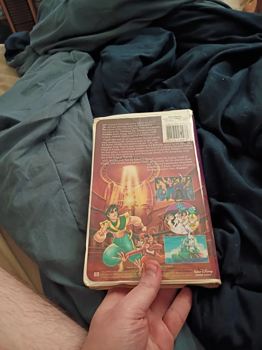 Disney aladdin vhs