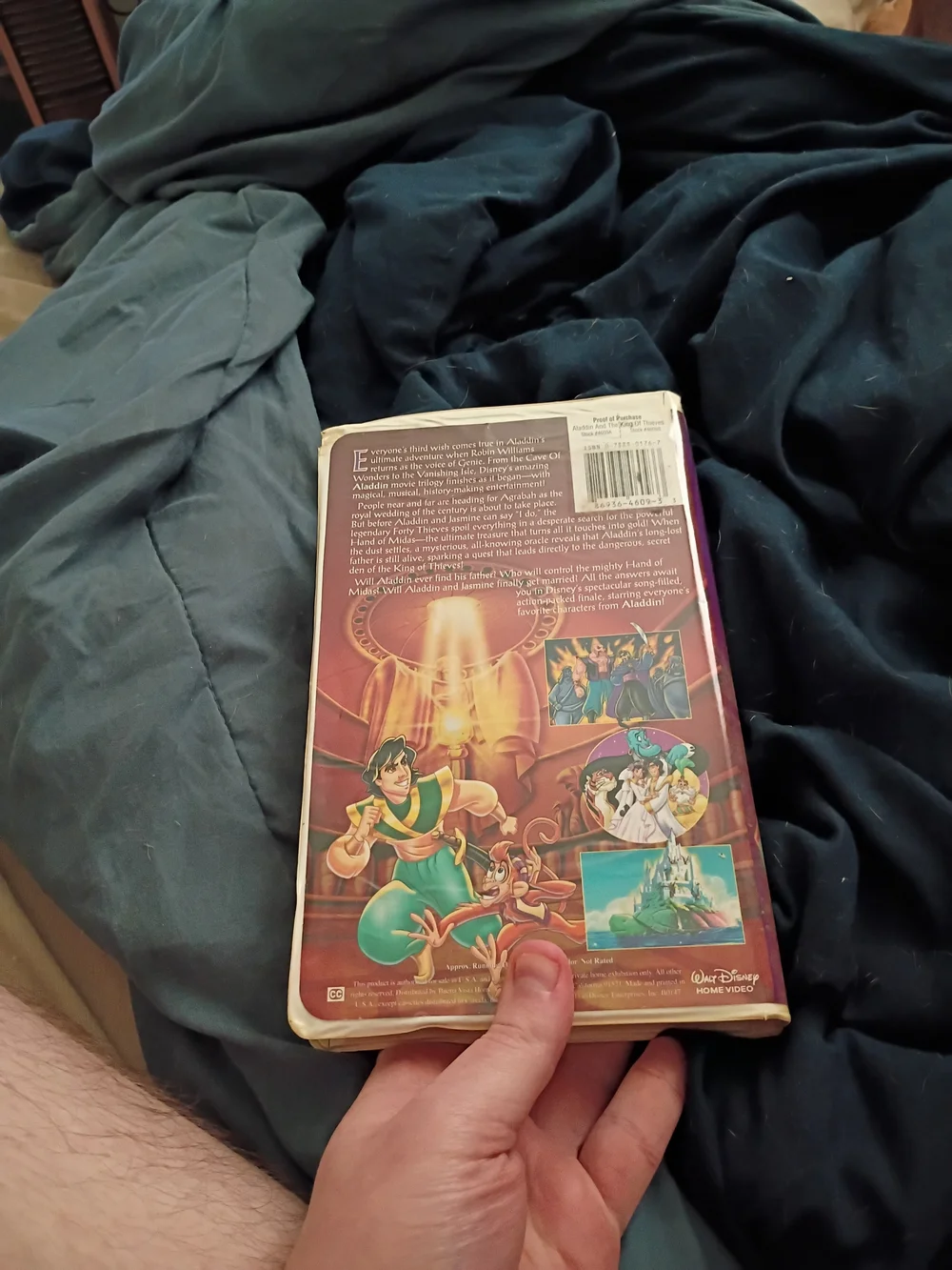 Disney aladdin vhs