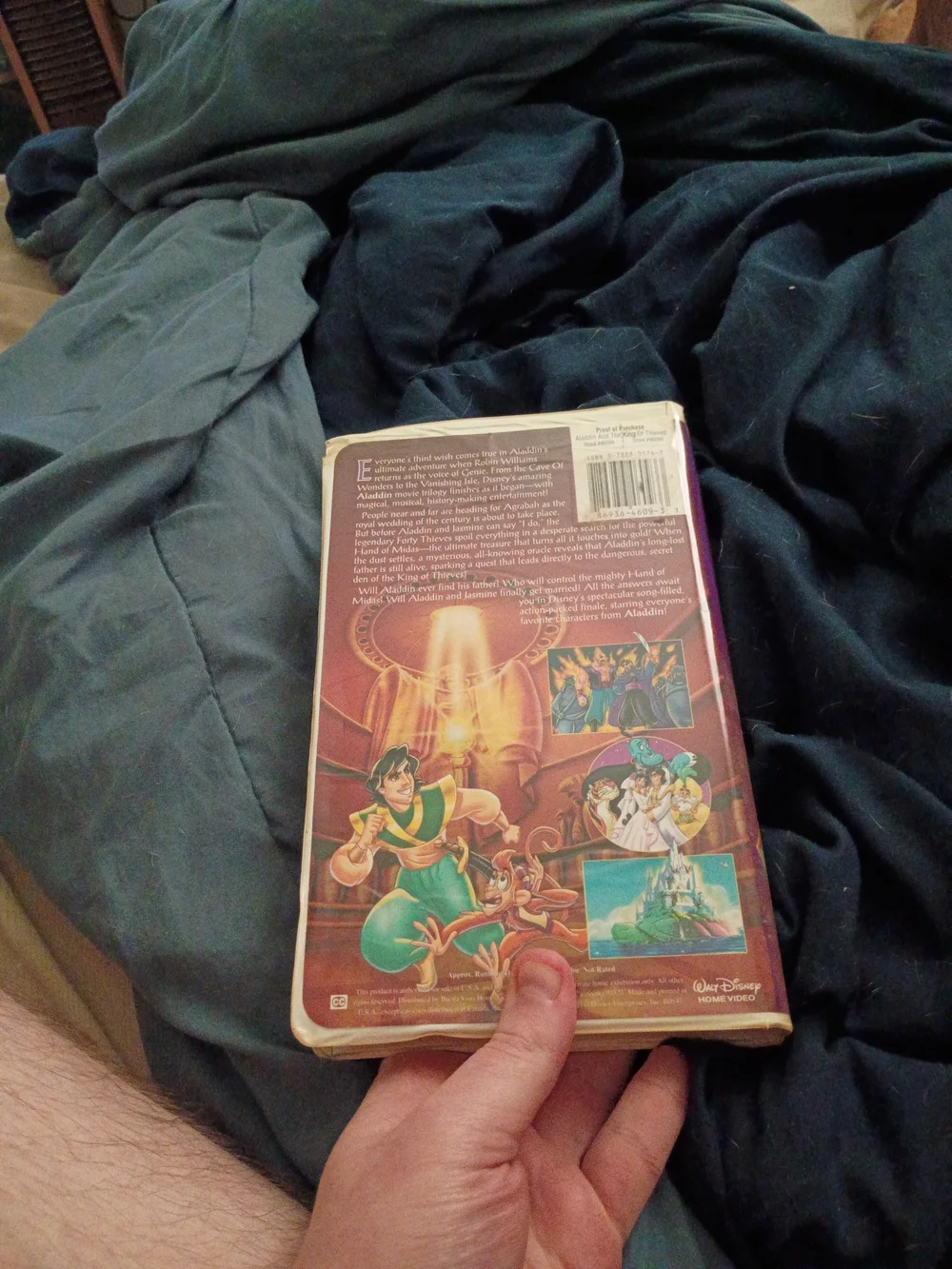 Disney aladdin vhs