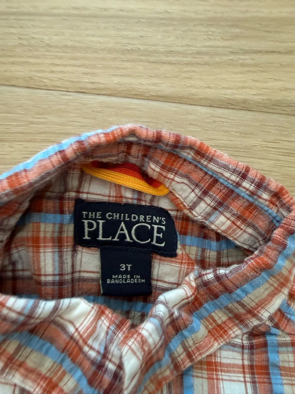 The Childrens Place plaid short