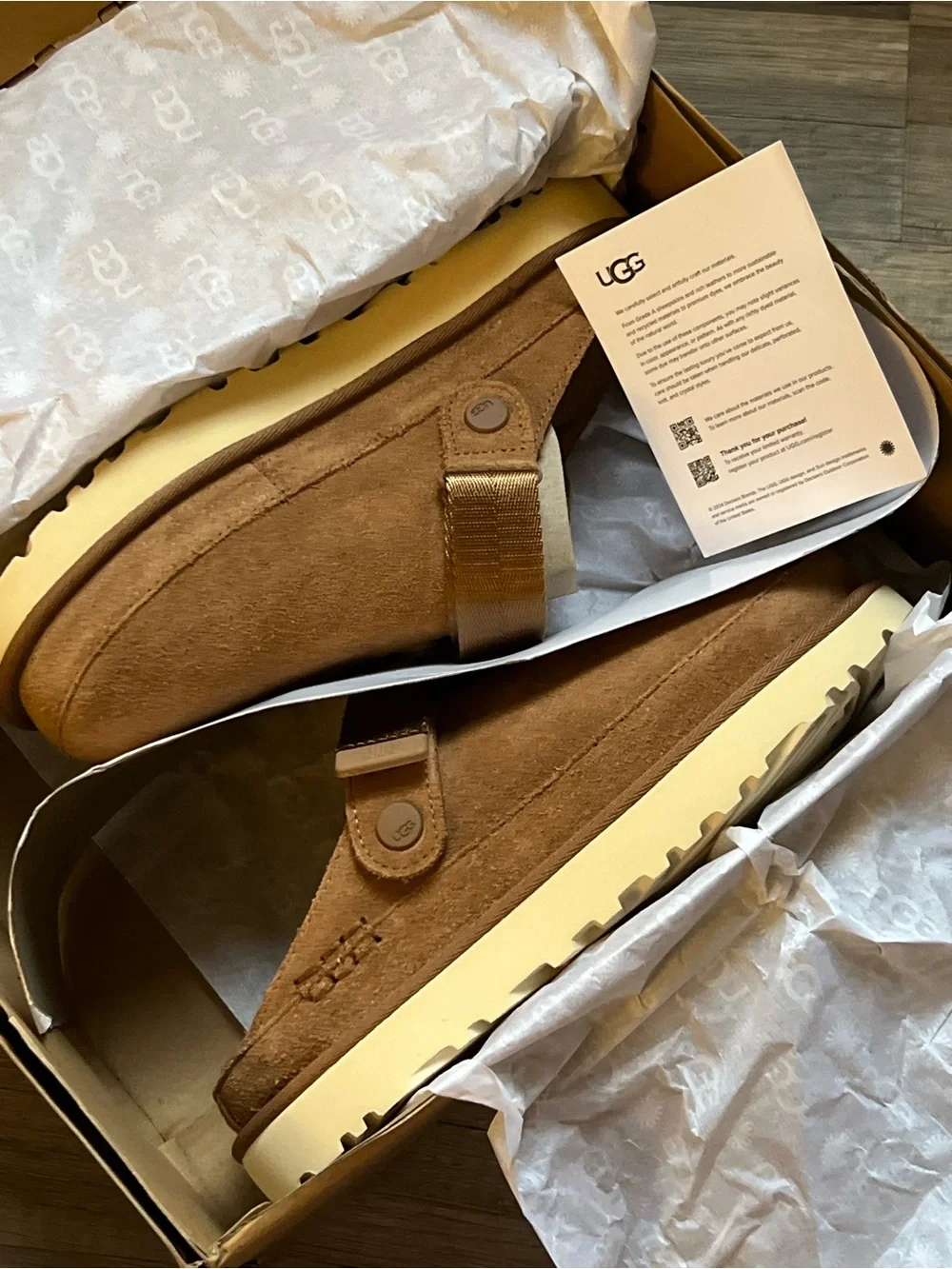 UGG slip clogs