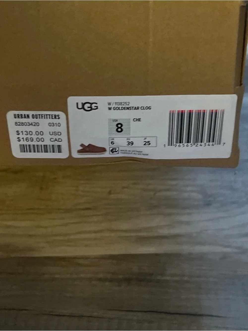 UGG slip clogs