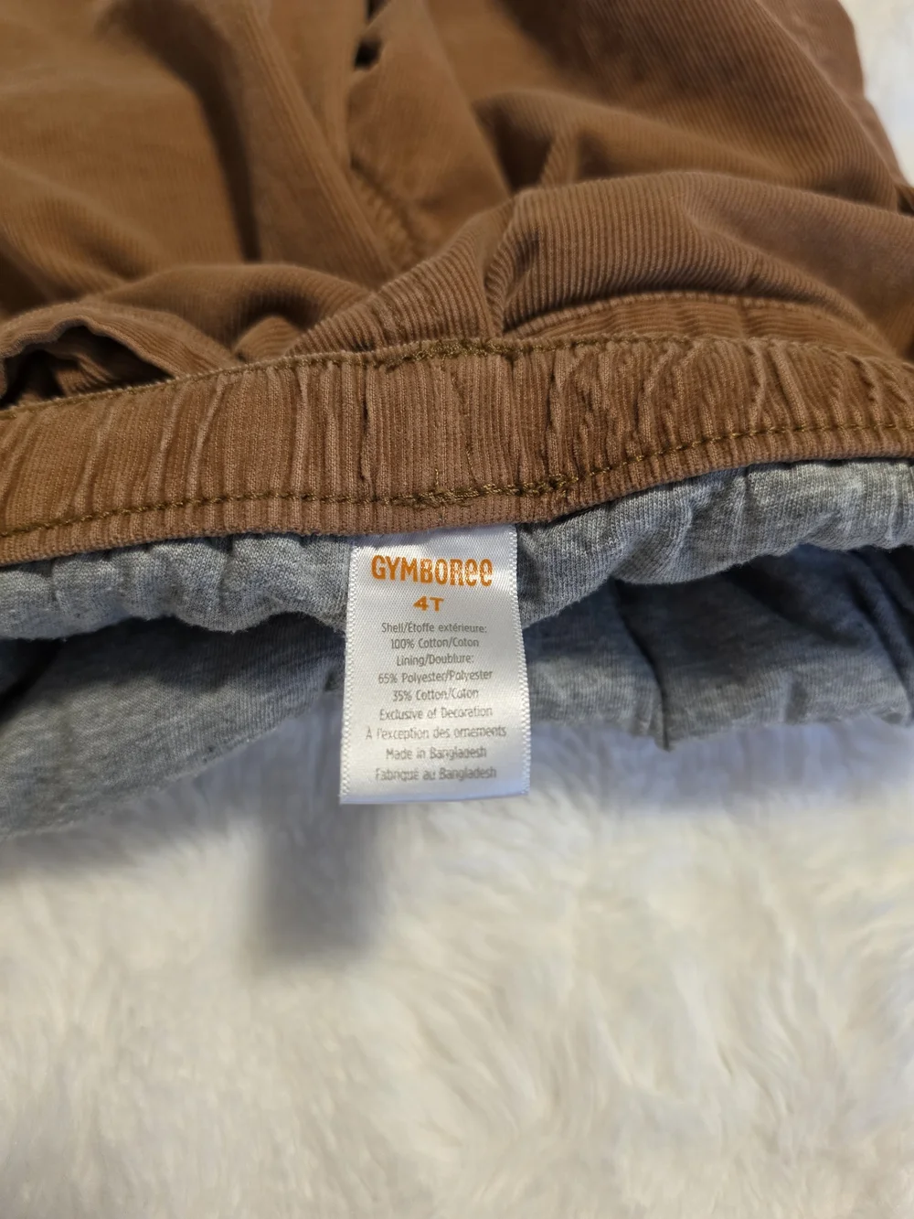 Gymboree soft corduroy