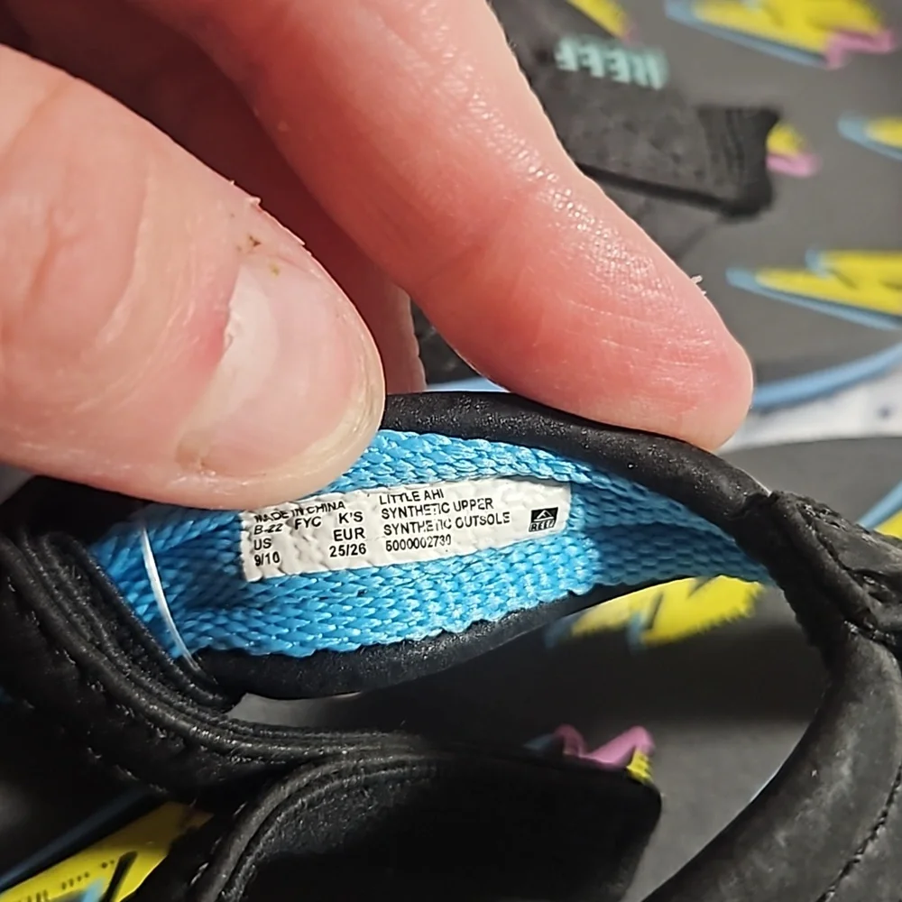 Reef lightning sandals