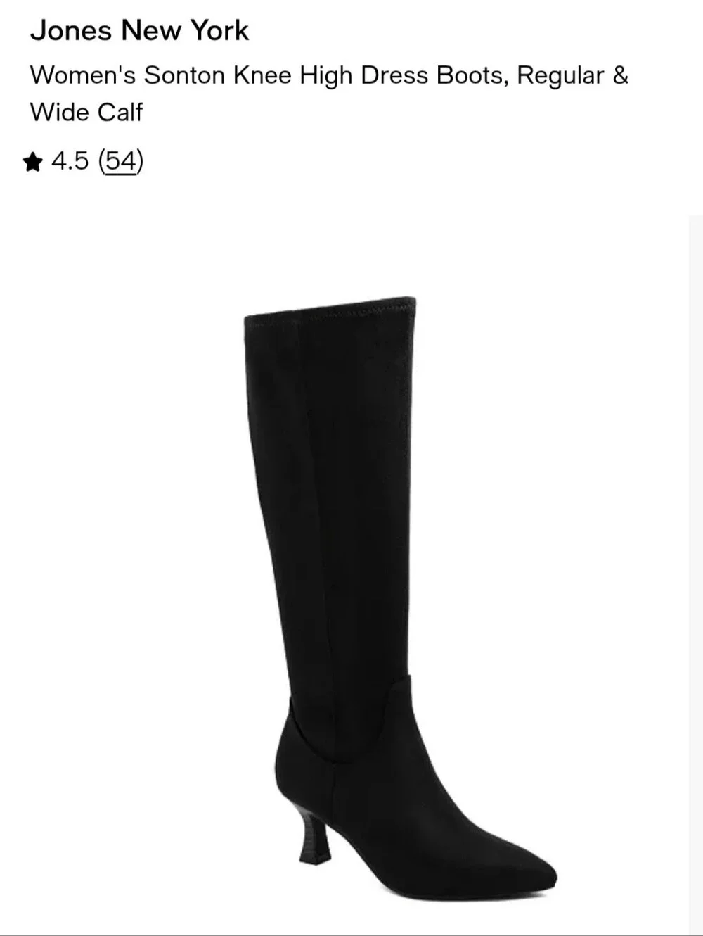 Jones New York sleek black