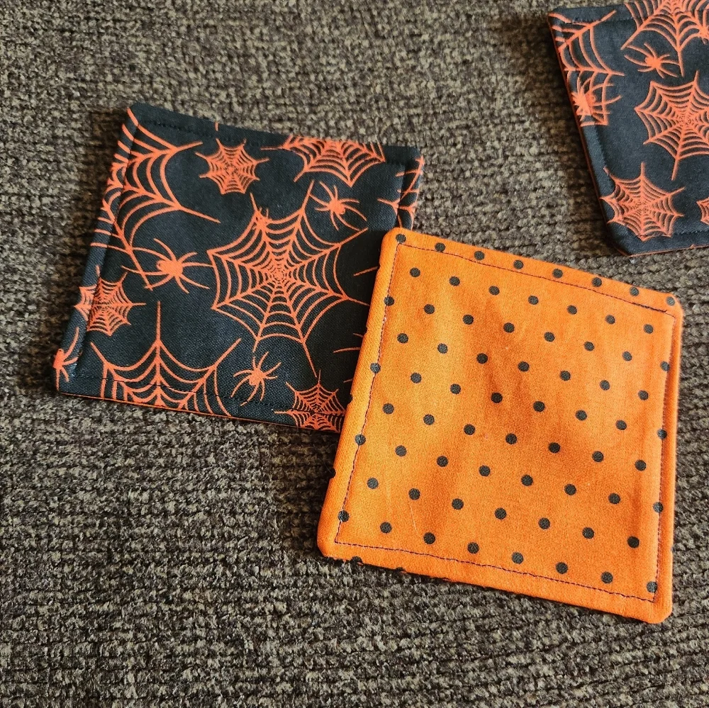 Handmade halloween spiderweb