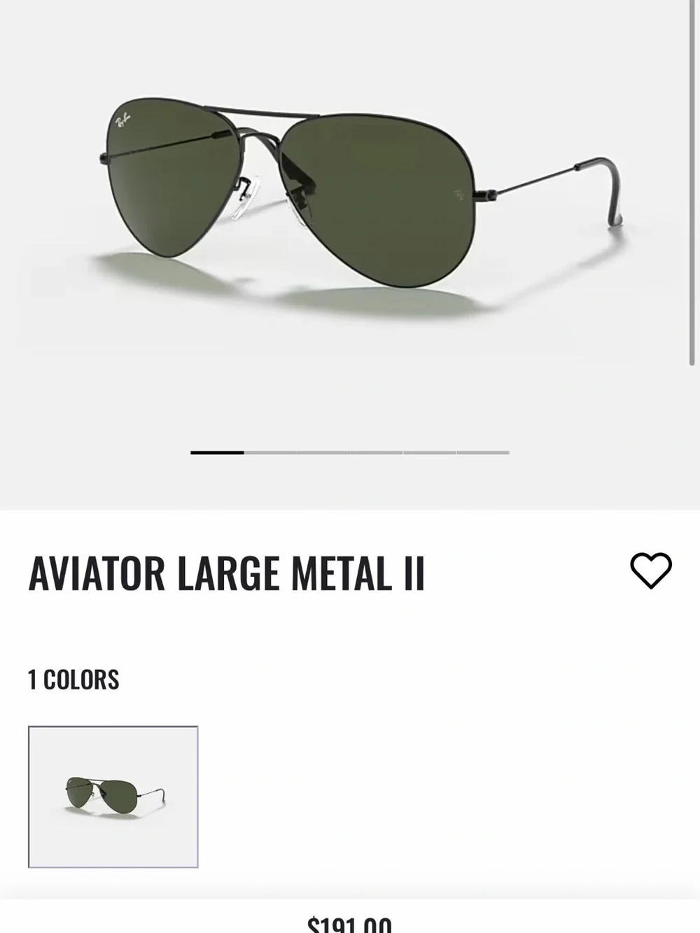Ray-Ban brand new