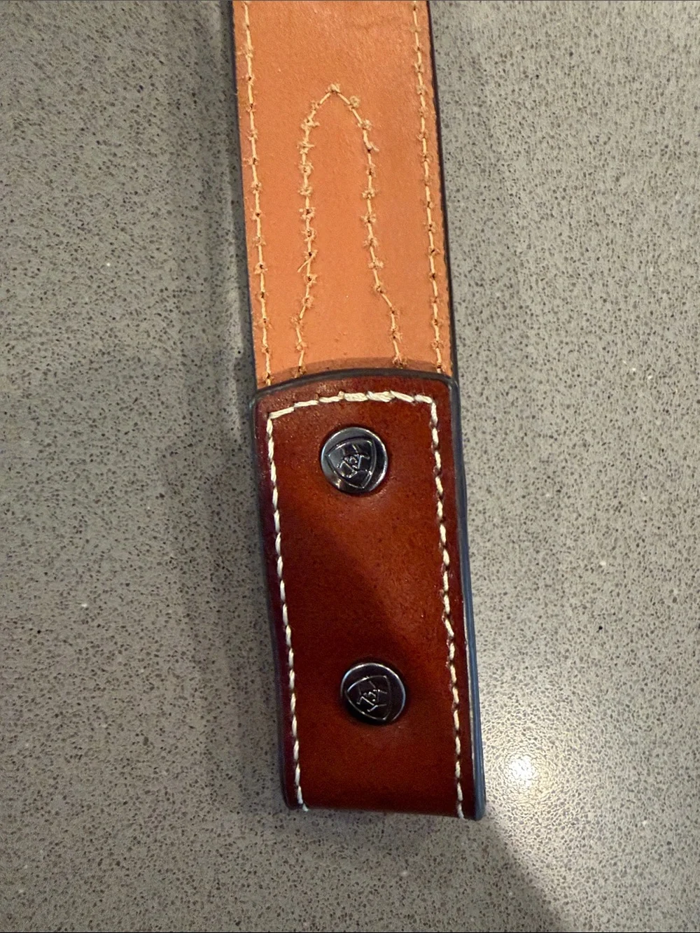 Ariat leather belt