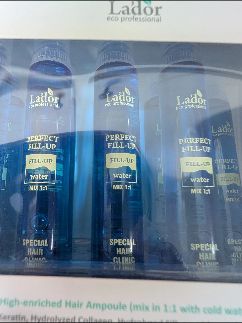 Perfect Fill-Up Water Hair Ampoule - Blue