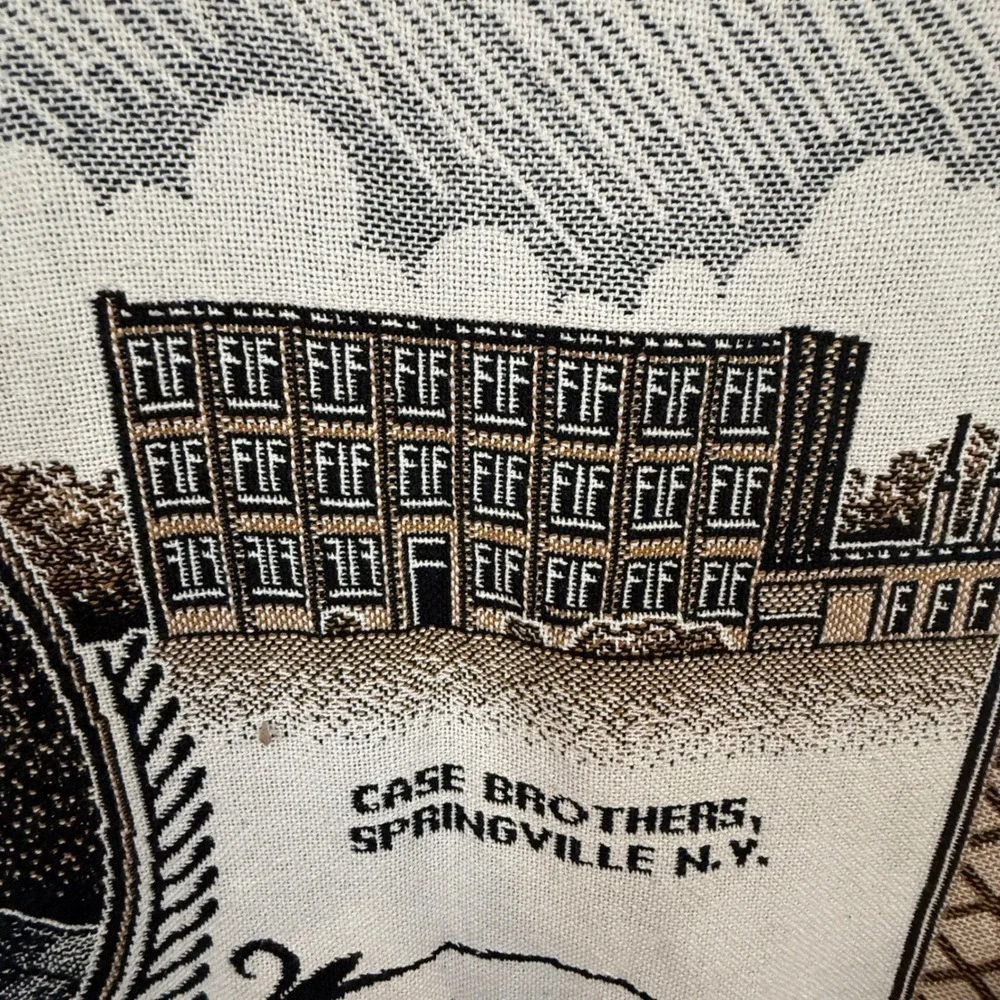 WR Case & Sons vintage throw memorabilia