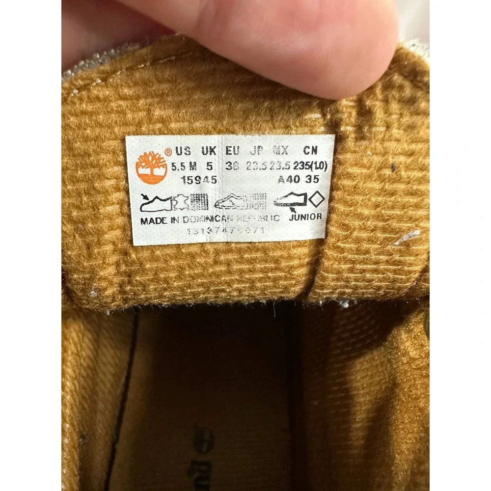 Timberland field boots