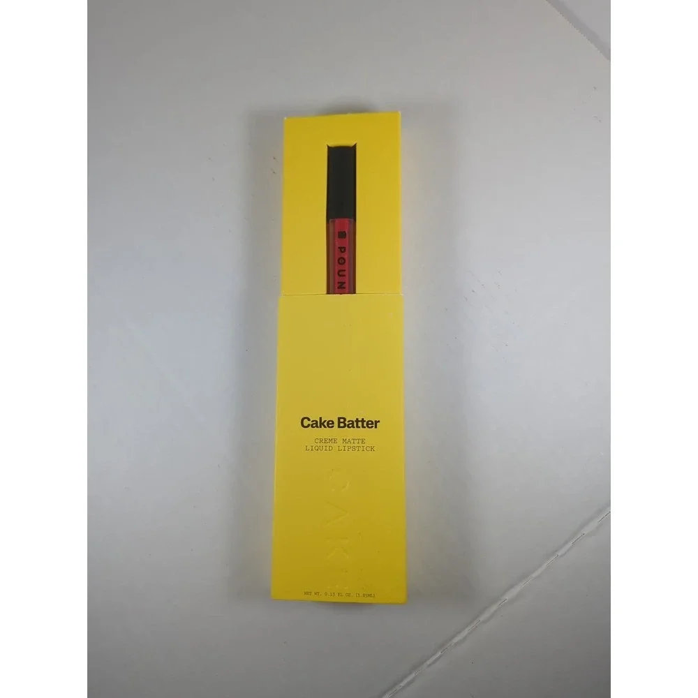 Pound Cake Cake Batter Creme Matte Liquid Lipstick RED‎ VELVET 0.13oz NEW IN BOX