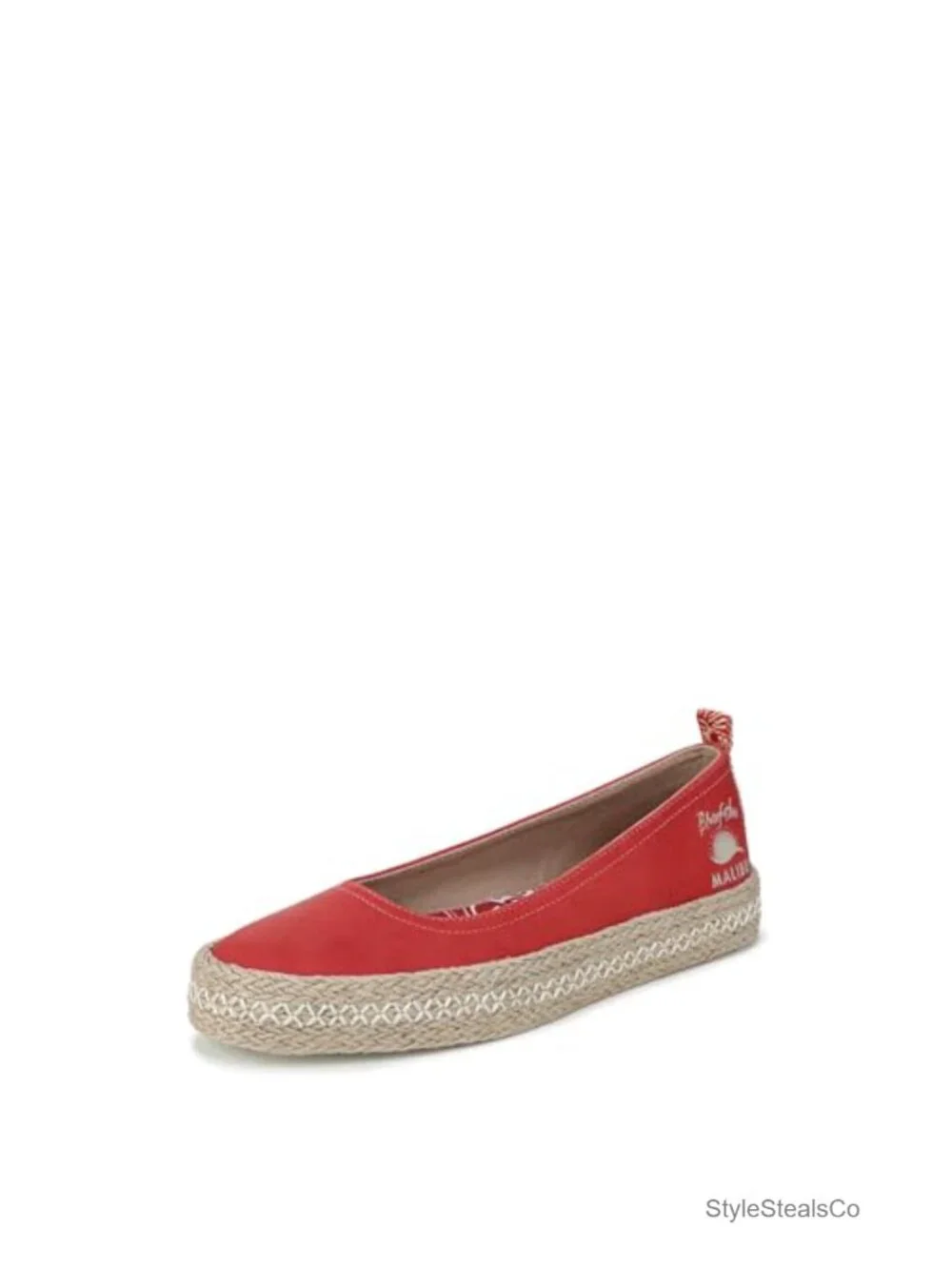 Women's Benita Ballerina Flats - Espadrilles with Jute Sole, Cushioned Insole
