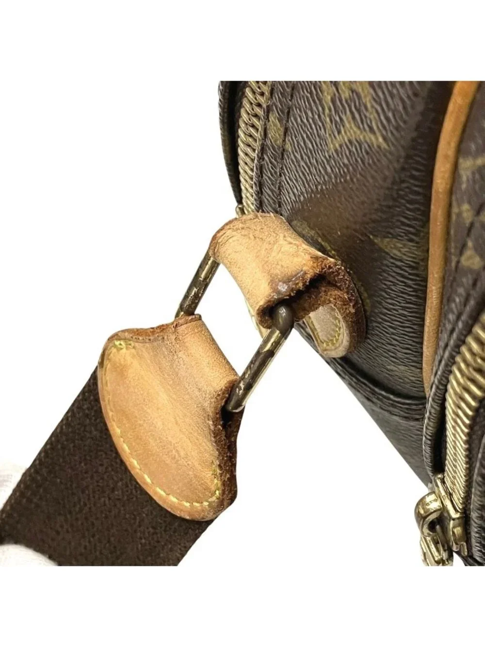 Louis Vuitton Reporter PM Monogram Shoulder Bag Canvas