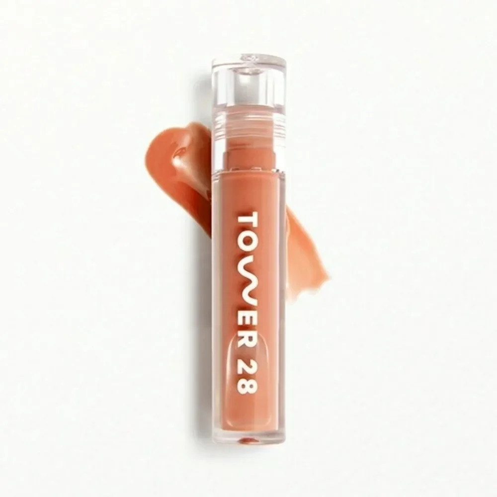 NEW TOWER 28 ShineOn‎ Milky Lip Jelly in Cashew