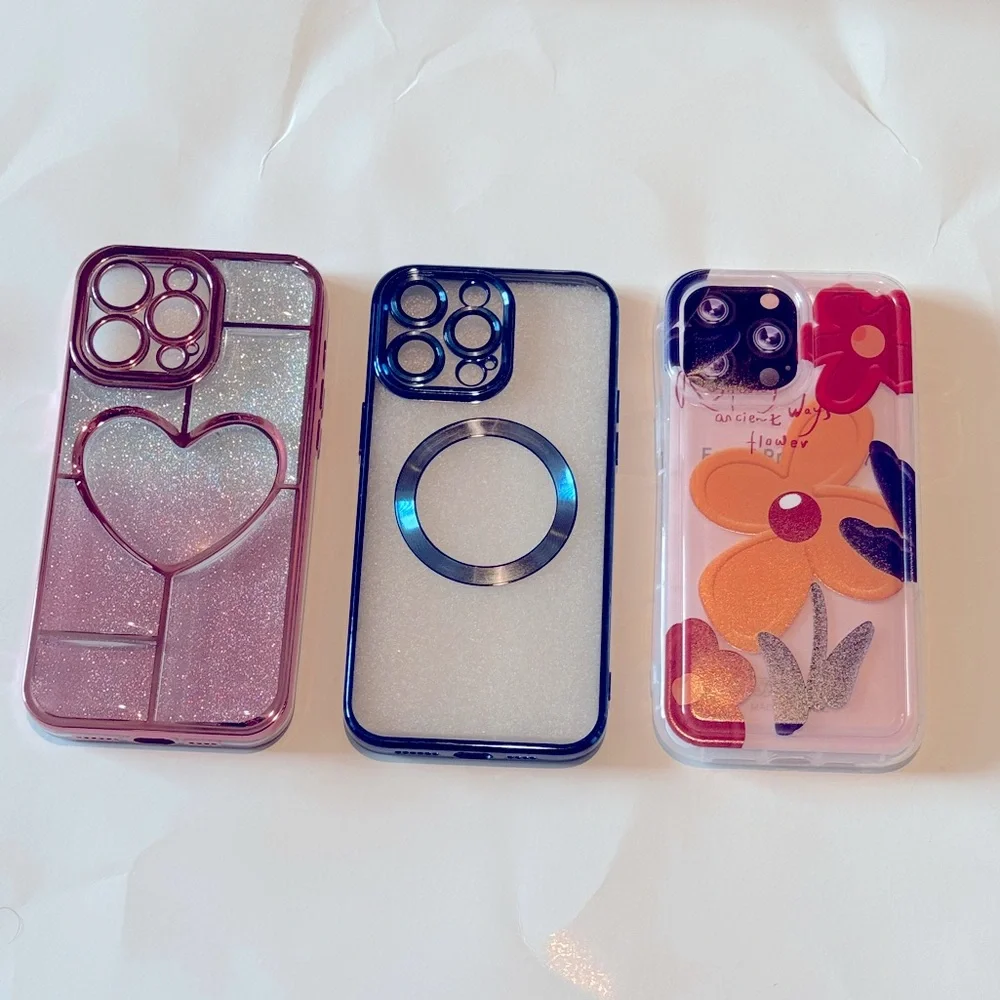 ‼️CLEARANC‼️‼️3pc iphone 14 Promax Sport Anti-drop Phone Case 3 Colors