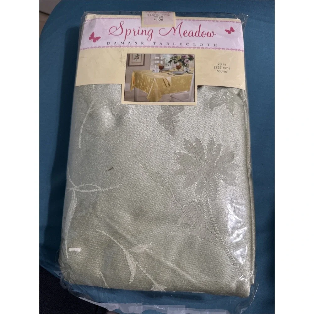 Damask‎ Tablecloth Spring Meadow 90