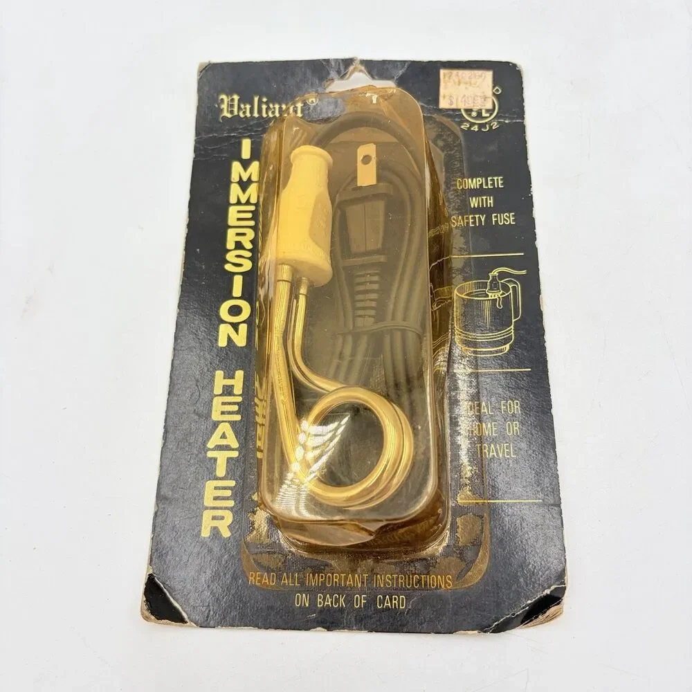 VINTAGE Immersion Heater Model 15/2302 NOS Sealed Carded Taiwan