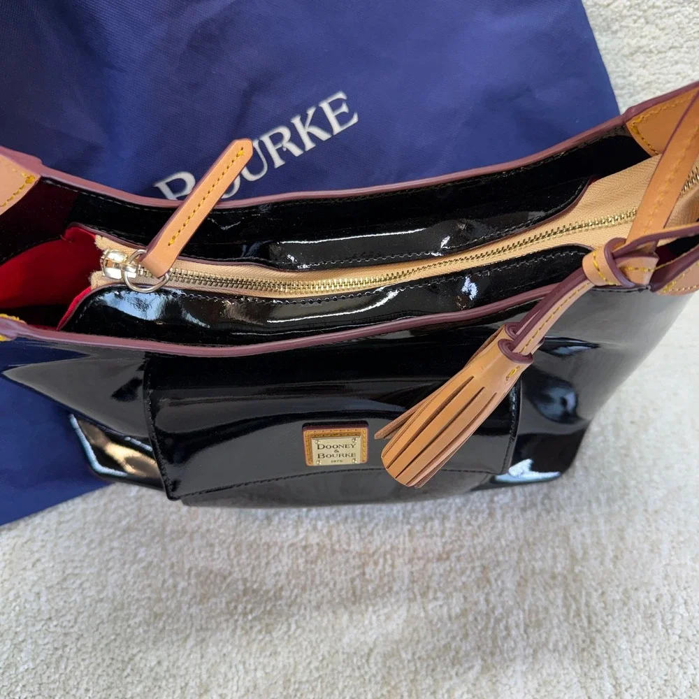 Dooney & Bourke polished patent