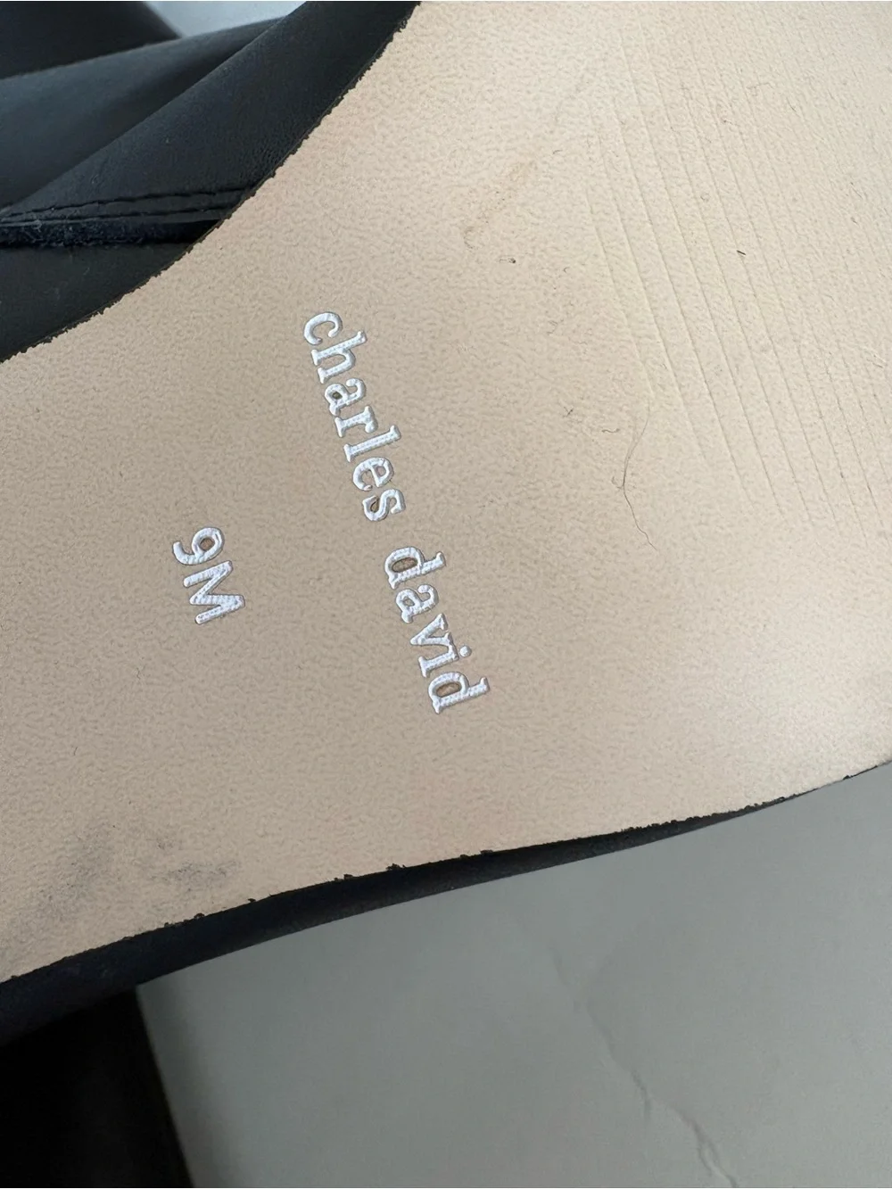Charles David classic leather