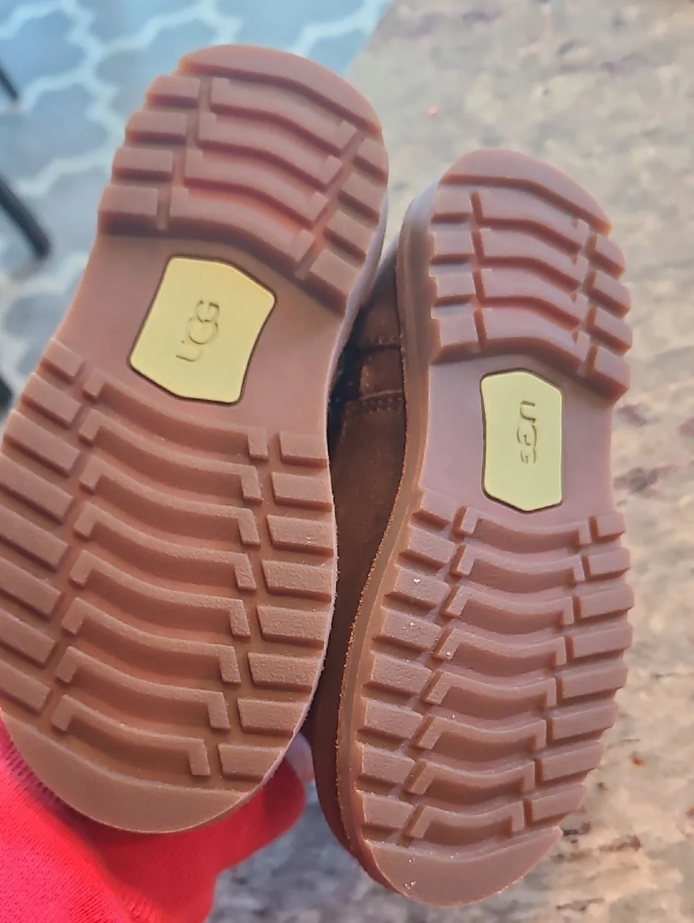 UGG part worn questions