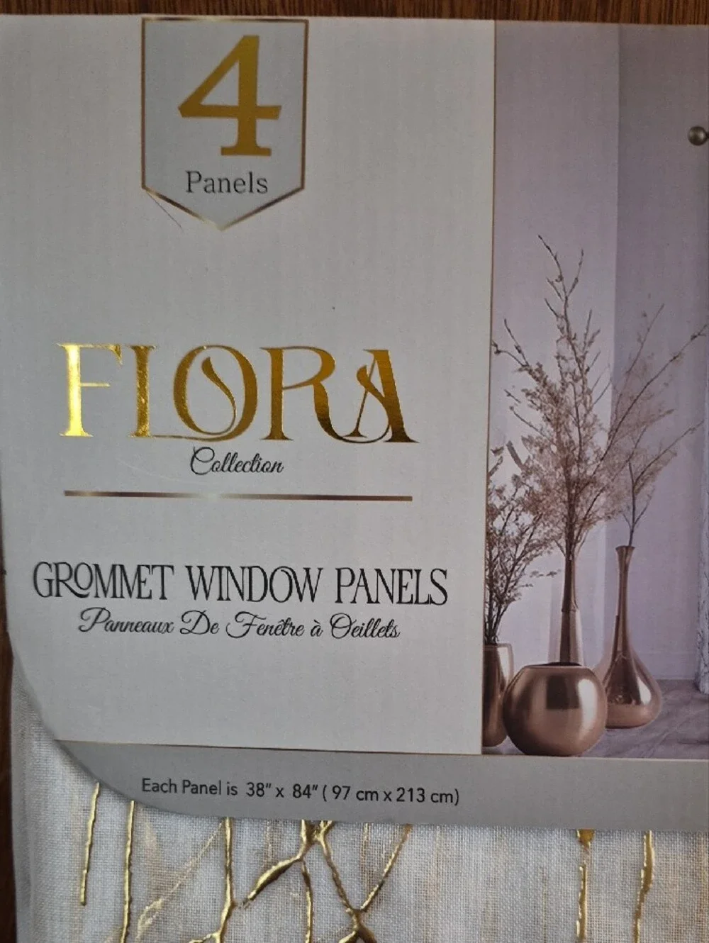 FLORA white window