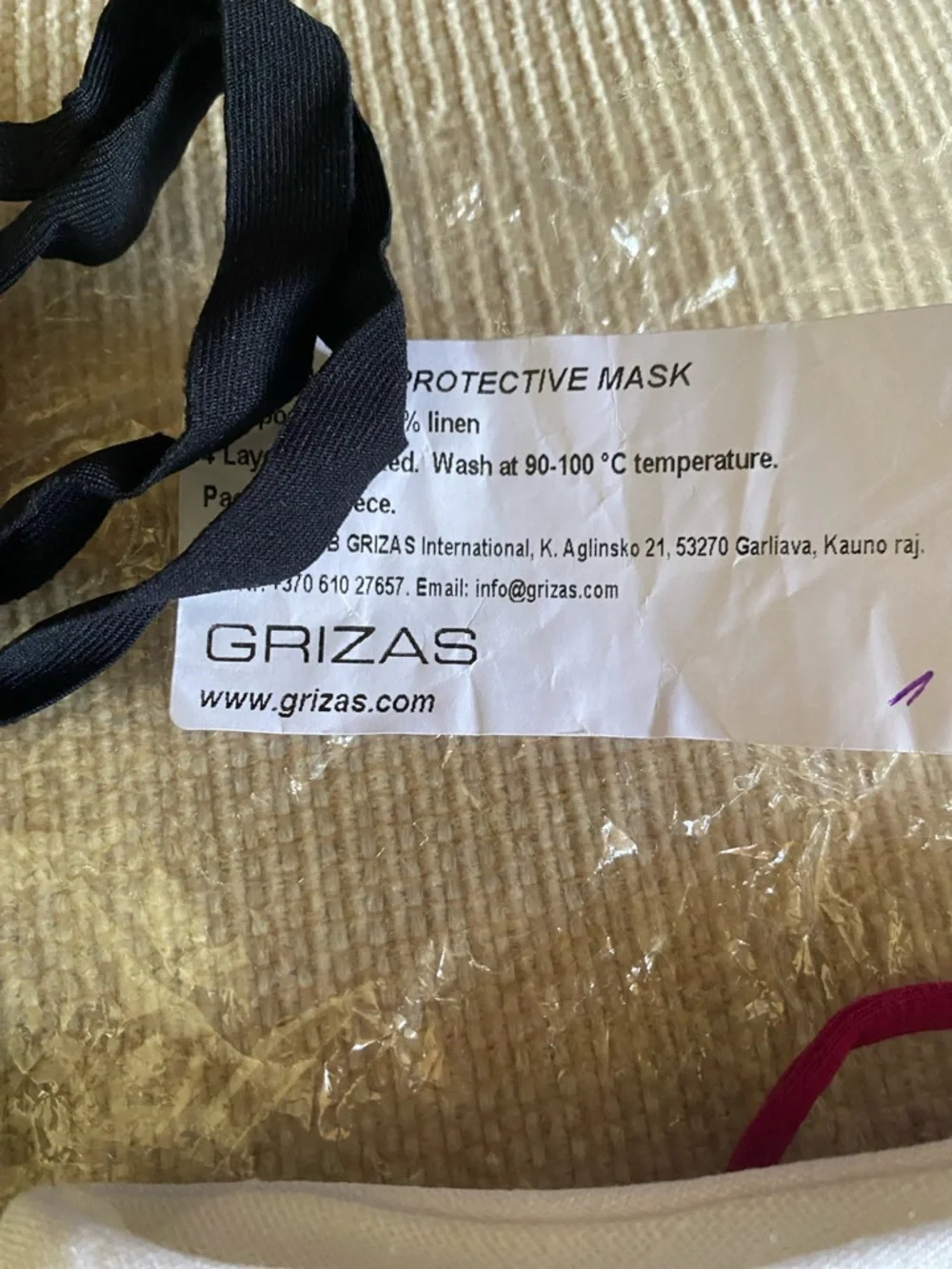Grizas new masks