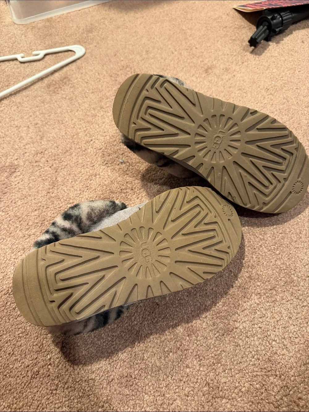 UGG plush faux
