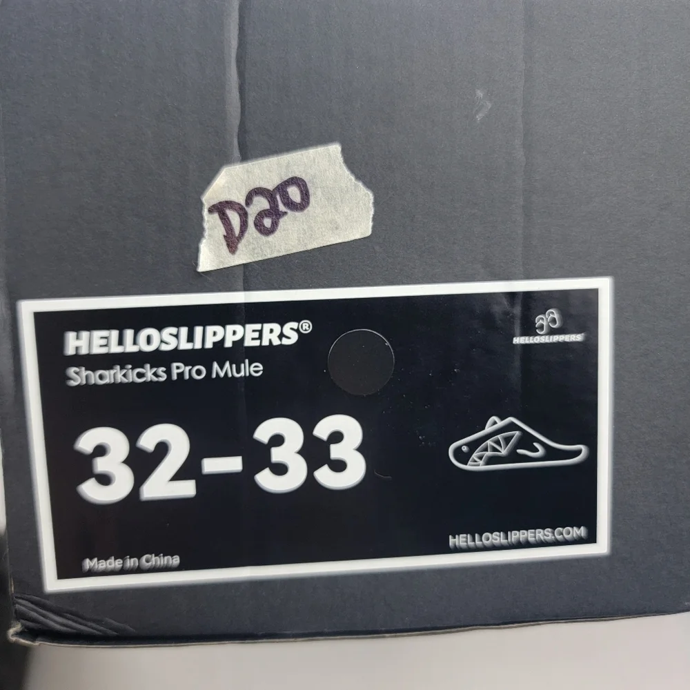 HelloSlippers nwt sharkicks